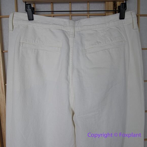 NEW Madewell The Harlow Wide-Leg Jean in Tile‎ White, 31 - Picture 9 of 15